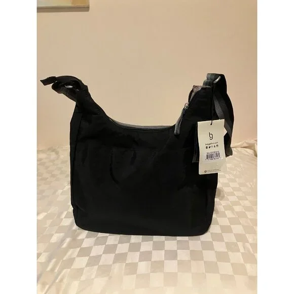 Baggallini Black Zipped Purse/Crossbody/Hand Bag Inner pckt 11x9,5x4 - Picture 5 of 16